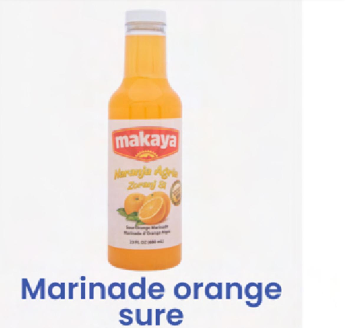 MAKAYA MARINADE ORANGE SURE